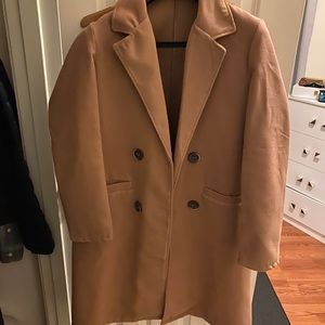 Double breasted Camel Coat